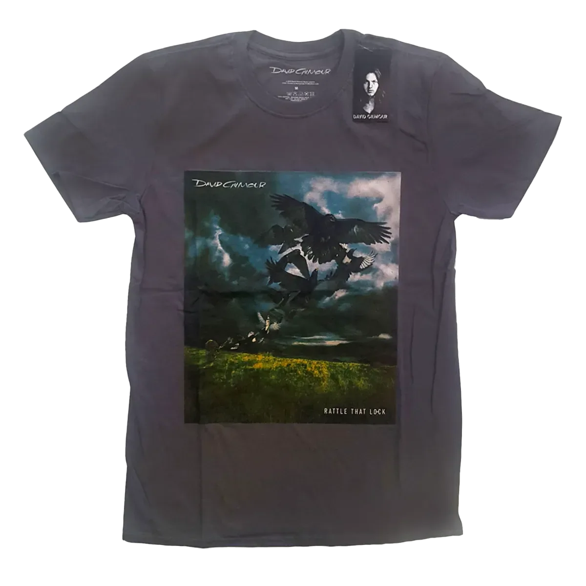 David Gilmour Rattle That Lock Charcoal T-Shirt