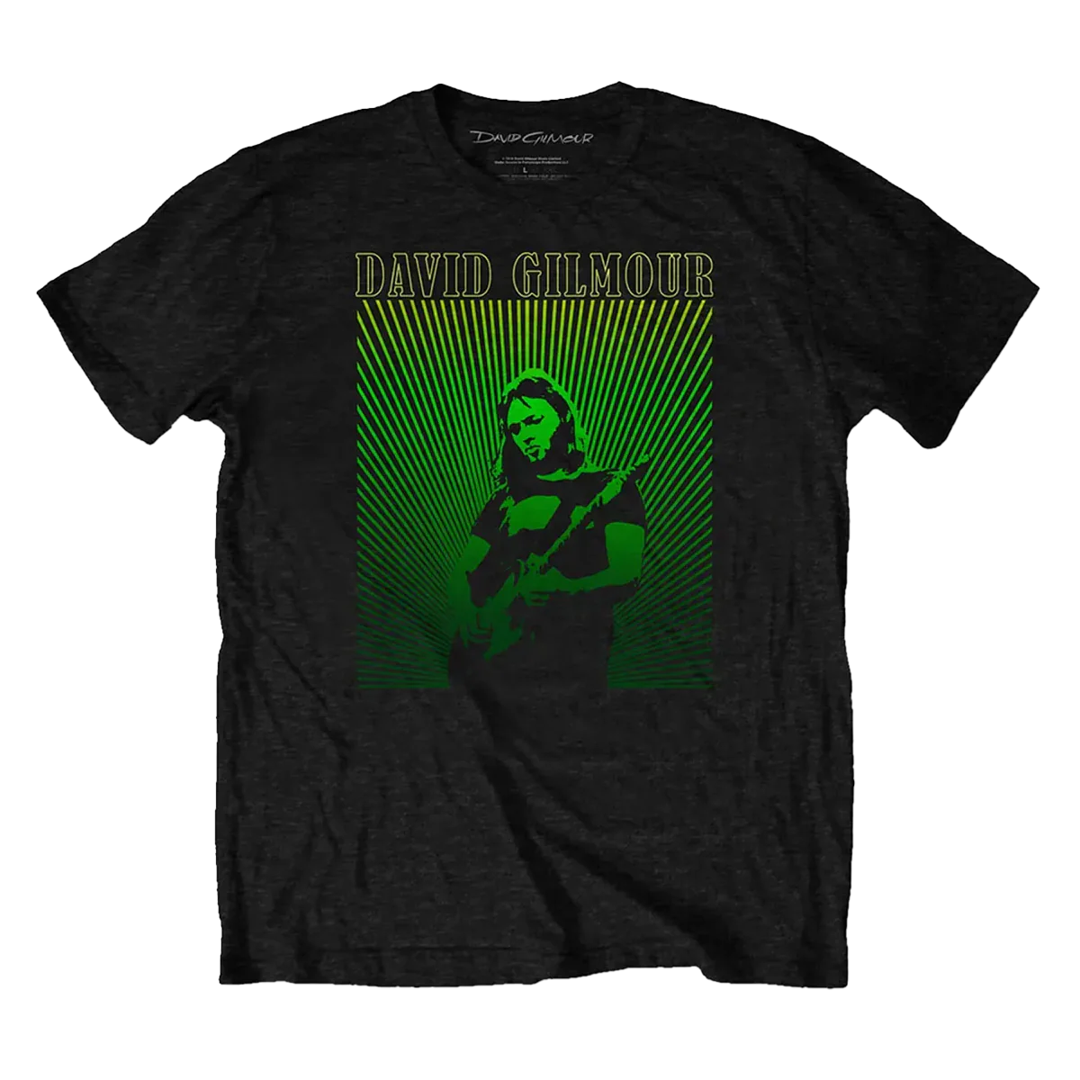 David Gilmour Rays Gradient Unisex T-Shirt