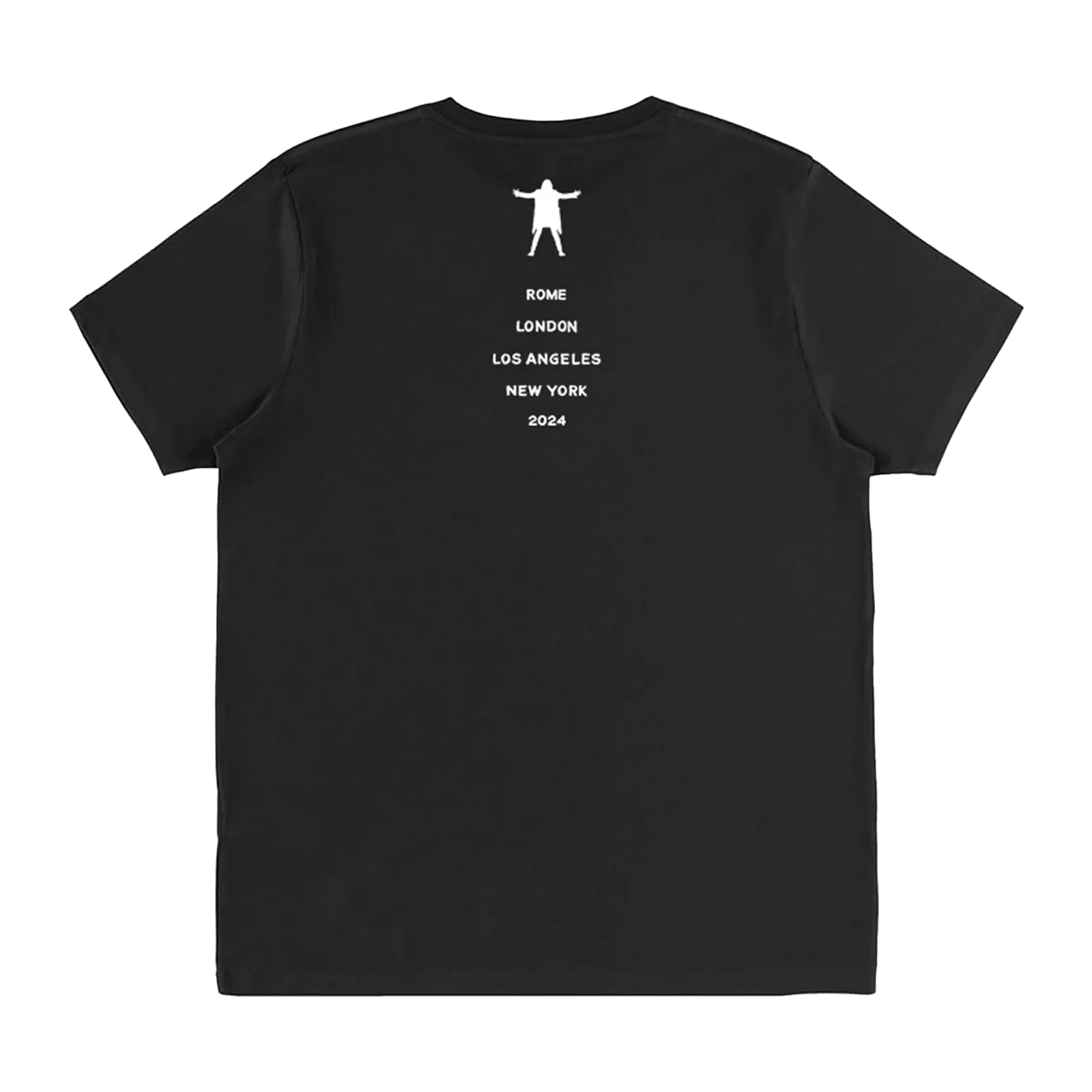 David Gilmour Portrait Black T-Shirt - Image 2